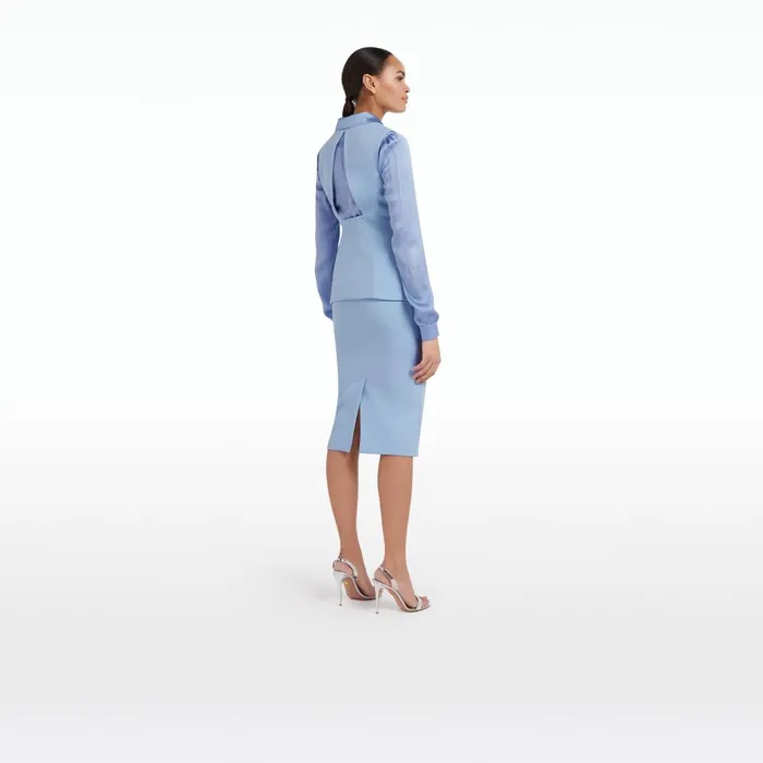 Safiyaa Hokoku Soft Sky Skirt Women Skirts