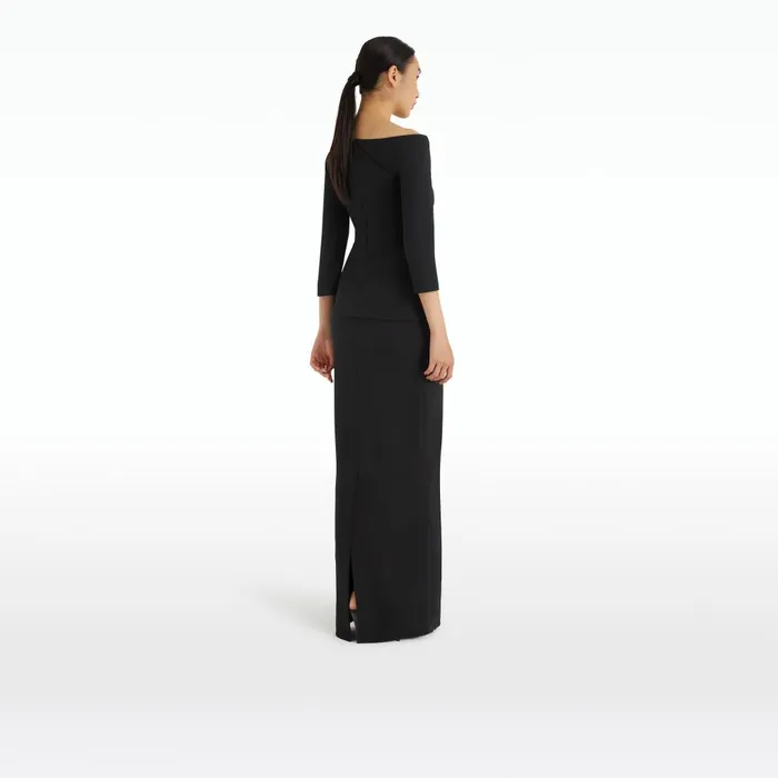 Safiyaa Juah Black Top Women Tops