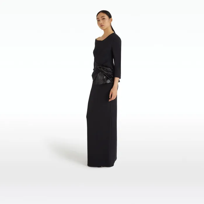 Safiyaa Juah Black Top Women Tops