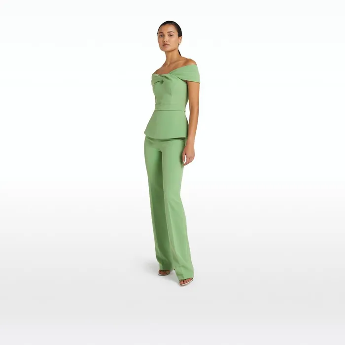 Safiyaa Mabel Sage Top Women Tops