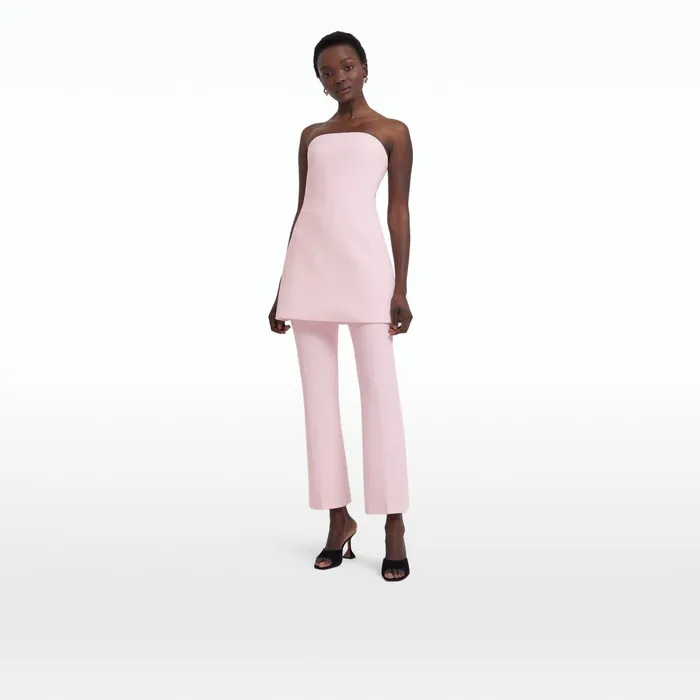 Safiyaa Mari Barely Pink Trousers Women Trousers