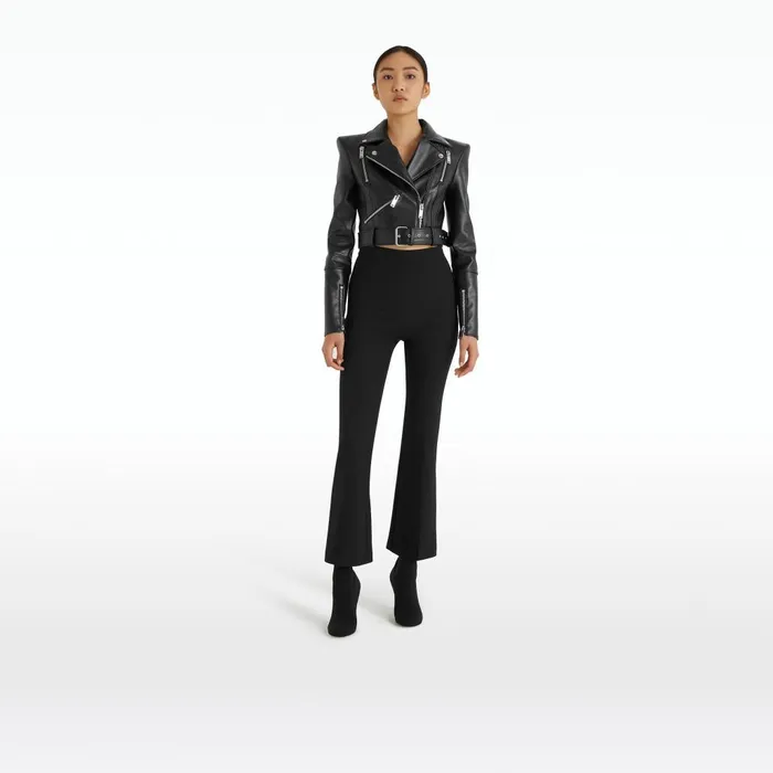 Safiyaa Mari Black Trousers Women Trousers