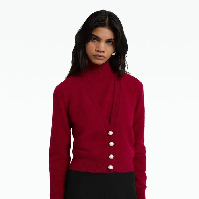 Safiyaa Nesli Swinton Knit Top Women Tops