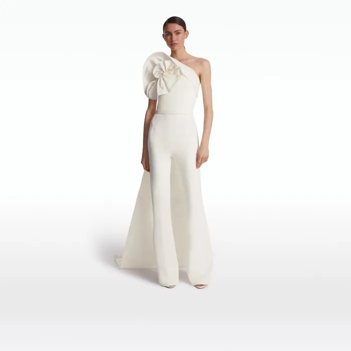 Safiyaa Omi Ivory Jumpsuit Women Jumpsuits