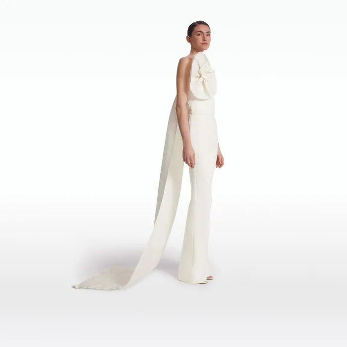 Safiyaa Omi Ivory Jumpsuit Women Jumpsuits