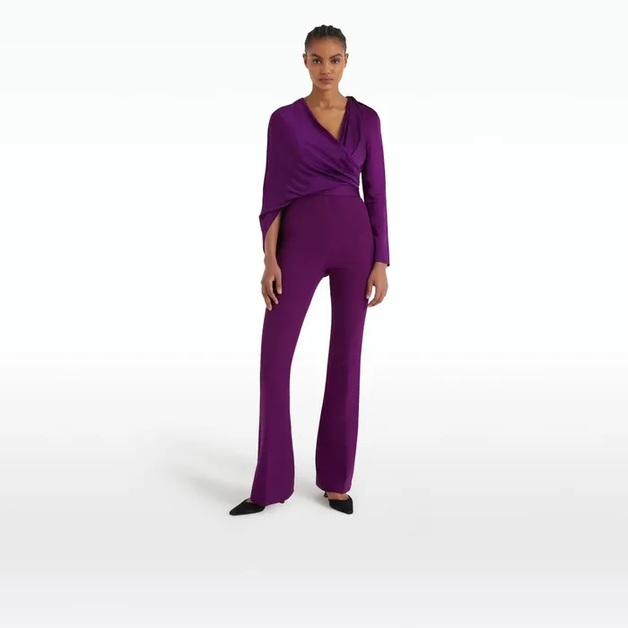 Safiyaa Rasine Currant Jumpsuit Women Jumpsuits