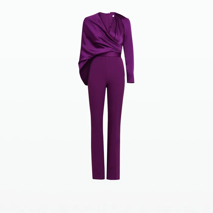 Safiyaa Rasine Currant Jumpsuit Women Jumpsuits