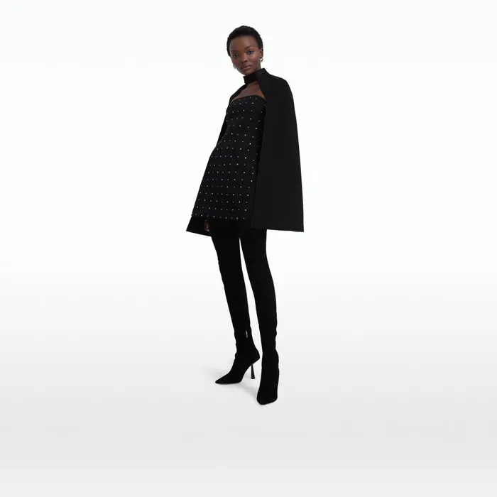 Safiyaa Rowan Black Short Dress Women Dresses