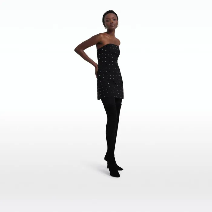 Safiyaa Rowan Black Short Dress Women Dresses