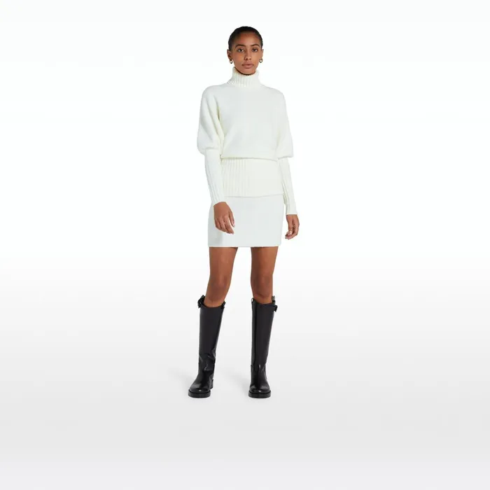 Safiyaa Sara Ivory Knit Women Tops