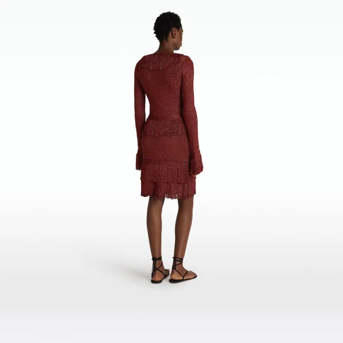 Safiyaa Scarlett Amber Sun Knit Jacket Women Jackets and Coats