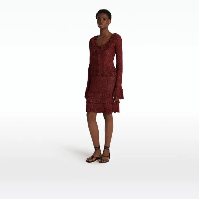 Safiyaa Scarlett Amber Sun Knit Jacket Women Jackets and Coats