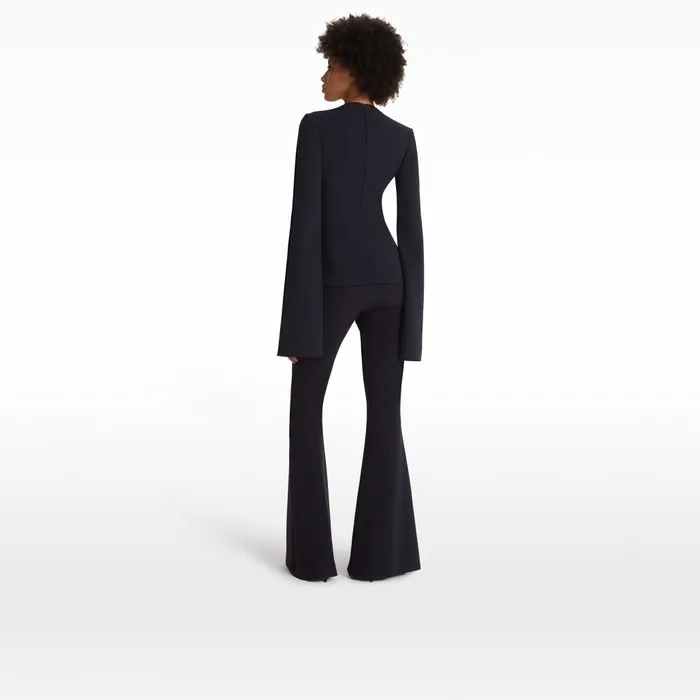 Safiyaa Thais Midnight Navy Top Women Tops