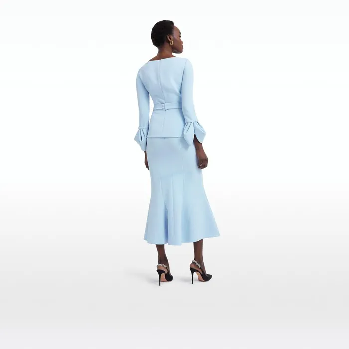 Safiyaa Tottie Pale Blue Top Women Tops