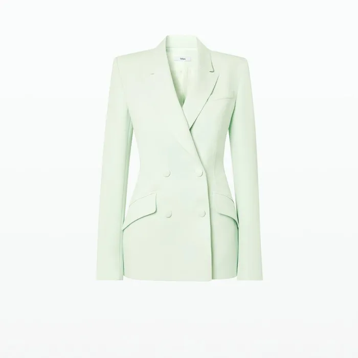Safiyaa Wynnie Spearmint Jacket Women Jackets and Coats