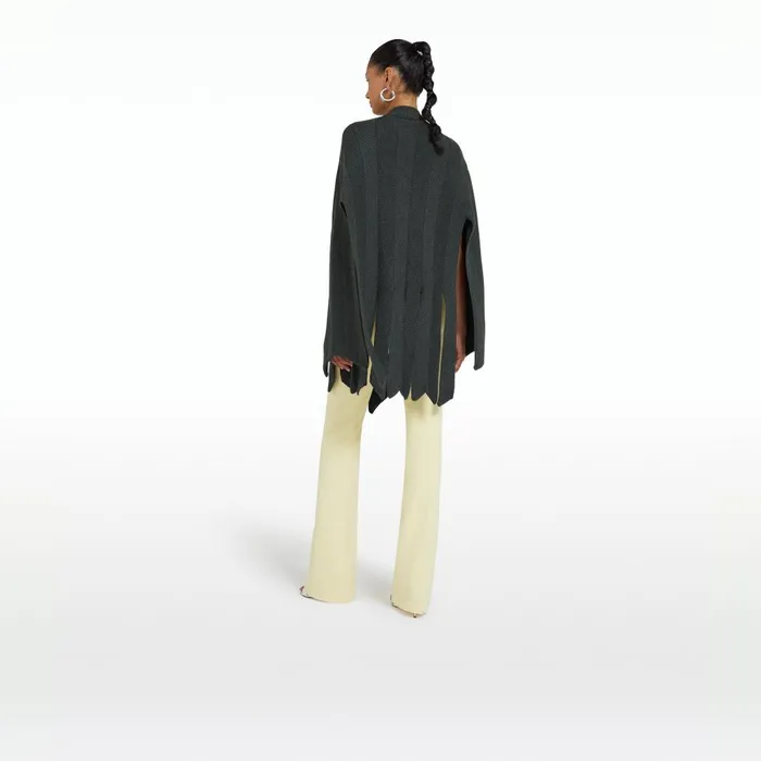 Safiyaa Yara Grey Melange Knit Women Knitwear