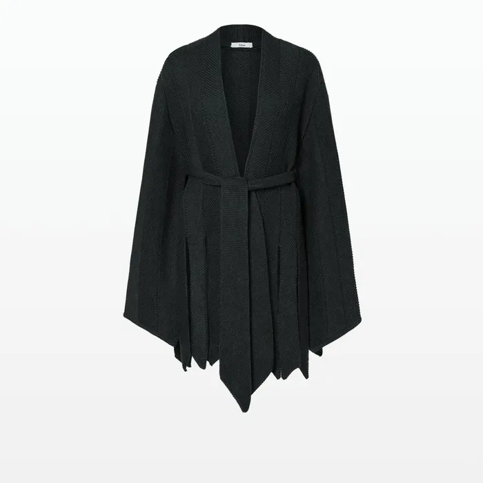 Safiyaa Yara Grey Melange Knit Women Knitwear