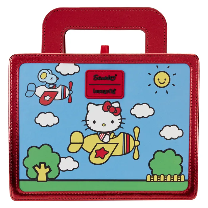 Sanrio Hello Kitty 50th Anniversary Metallic Lunchbox Stationery Journal Unisex Loungefly Small Accessories Sanrio Hello Kitty 50th Anniversary Metallic Lunchbox Stationery Journal Unisex Loungefly Small Accessories