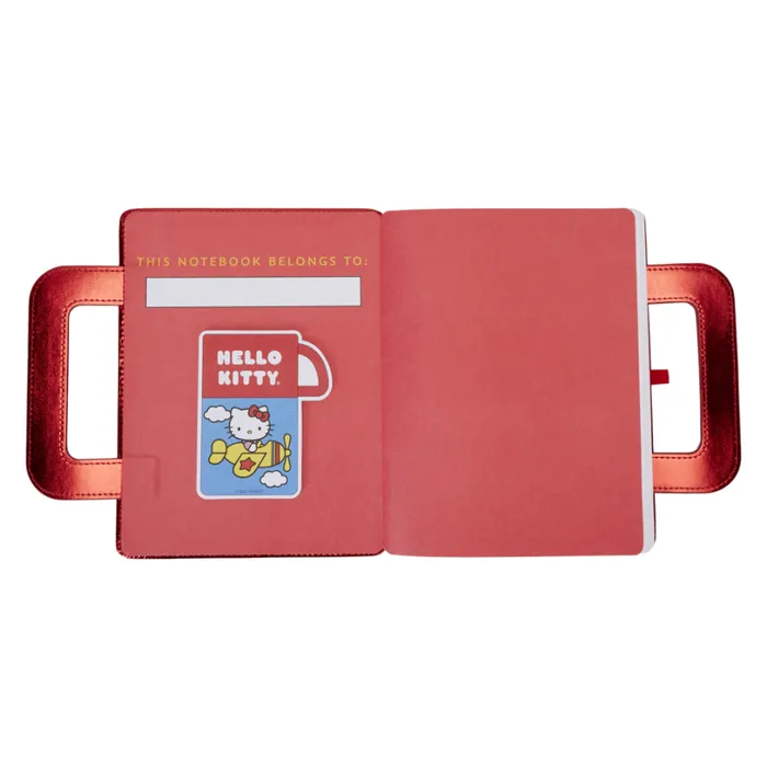 Sanrio Hello Kitty 50th Anniversary Metallic Lunchbox Stationery Journal Unisex Loungefly Small Accessories Sanrio Hello Kitty 50th Anniversary Metallic Lunchbox Stationery Journal Unisex Loungefly Small Accessories
