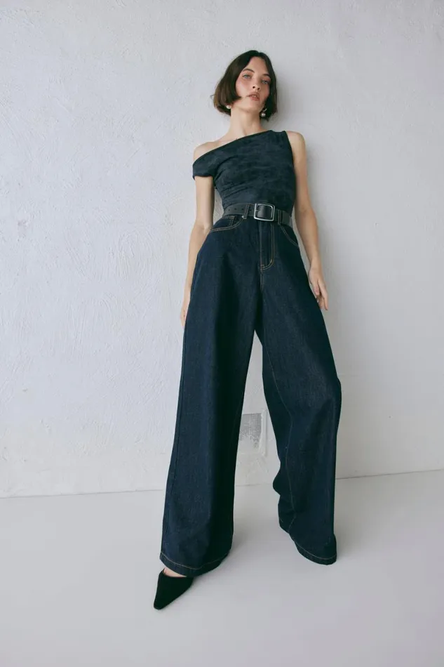 Sets Women VRG GRL Aston Denim Jeans Indigo