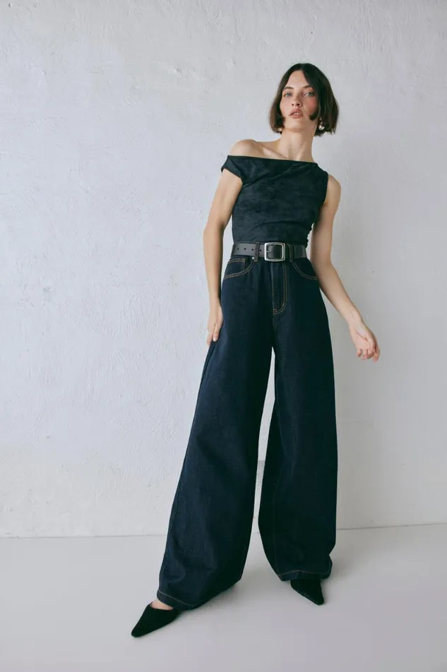 Sets Women VRG GRL Aston Denim Jeans Indigo Sets Women VRG GRL Aston Denim Jeans Indigo