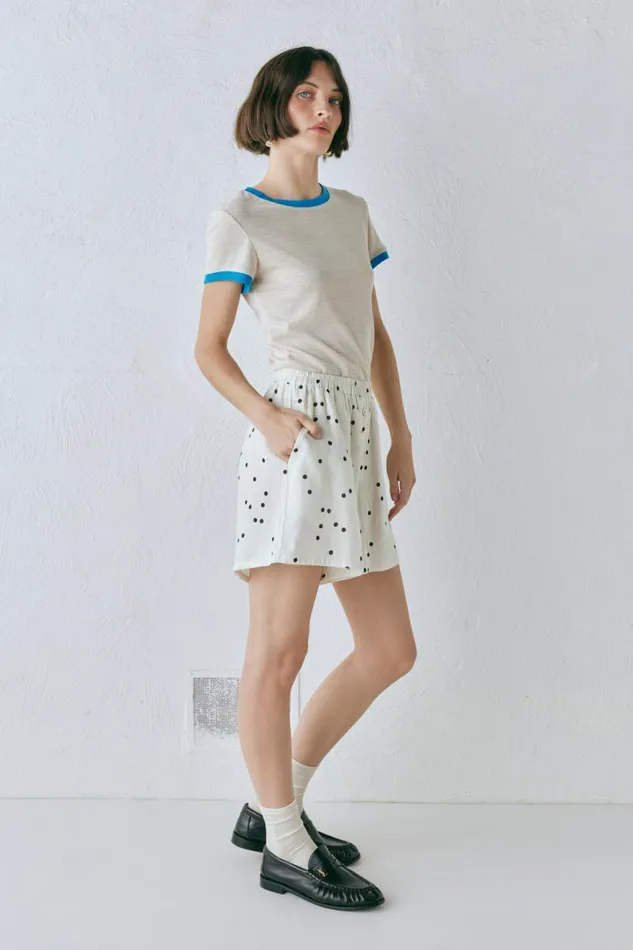 Sets Women VRG GRL Eliza Linen Shorts Dot Sets Women VRG GRL Eliza Linen Shorts Dot