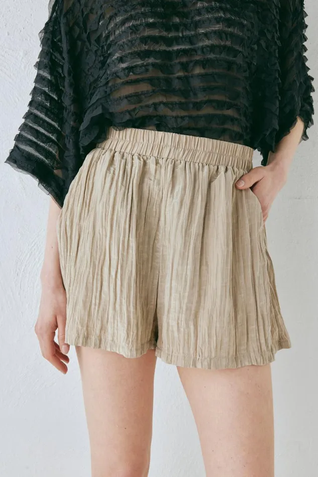 Sets Women VRG GRL The Sea and I Shorts Taupe