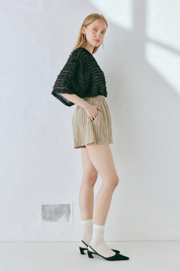 Sets Women VRG GRL The Sea and I Shorts Taupe
