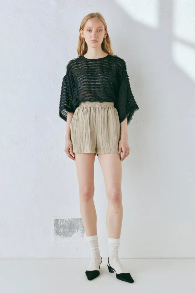Sets Women VRG GRL The Sea and I Shorts Taupe