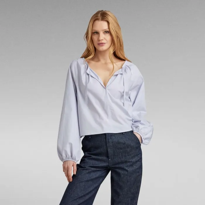 Shirts and Blouses Women GStar RAW Sniper Top Icelandic Blue