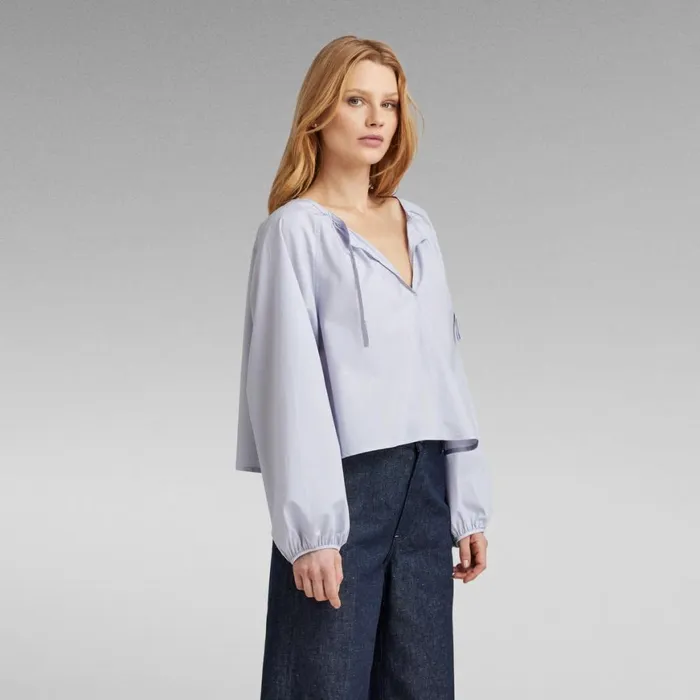 Shirts and Blouses Women GStar RAW Sniper Top Icelandic Blue