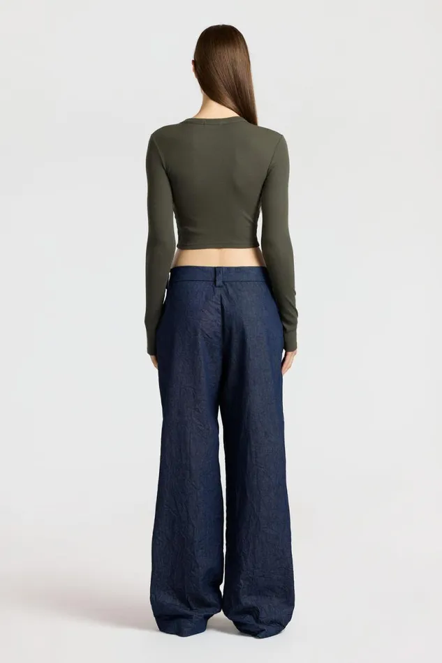 Shirts Women COTTON CITIZEN Verona Crop Shirt Alpine Shirts Women COTTON CITIZEN Verona Crop Shirt Alpine