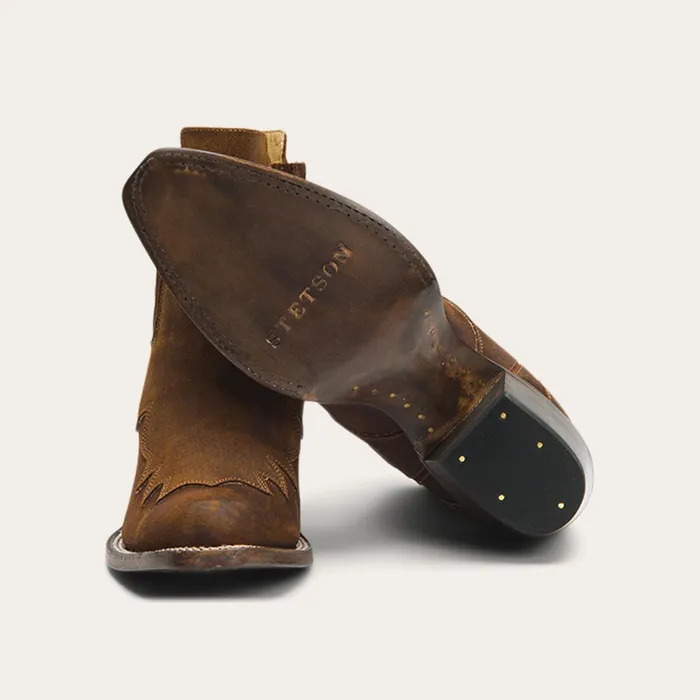 Shorties Women Stetson Kaia Boots Brown