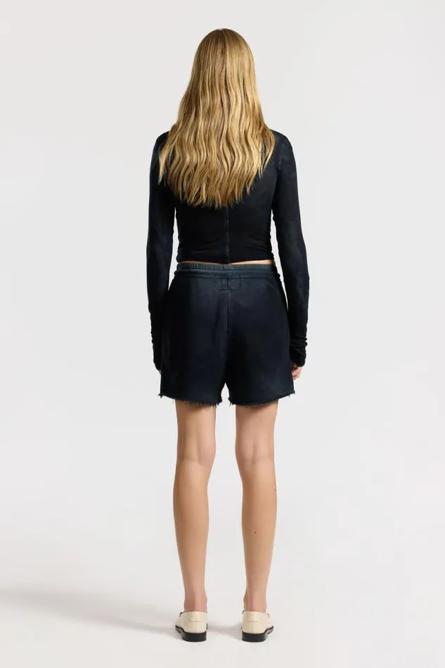 Shorts Women COTTON CITIZEN Boston Short Vintage Black Shorts Women COTTON CITIZEN Boston Short Vintage Black