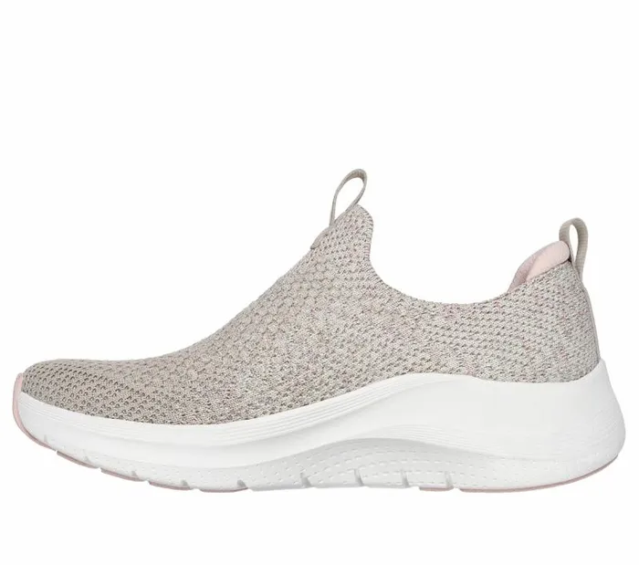 Skechers Arch Fit 20 8211 Sheer Shimmer Taupe Pink Women Athletic Sneakers Skechers Arch Fit 20 8211 Sheer Shimmer Taupe Pink Women Athletic Sneakers