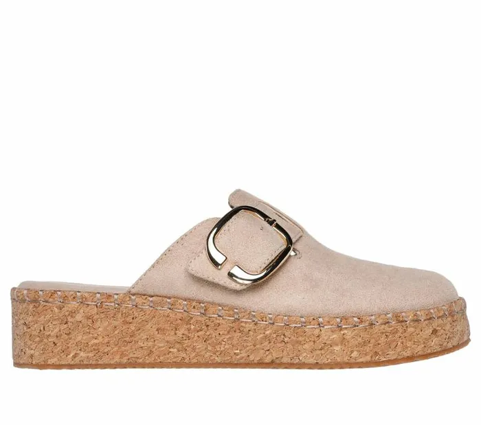Skechers BOBS Rosey Rise 8211 On Parade Natural Women SlipOns