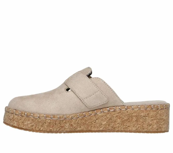 Skechers BOBS Rosey Rise 8211 On Parade Natural Women SlipOns
