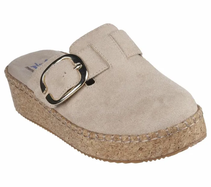 Skechers BOBS Rosey Rise 8211 On Parade Natural Women SlipOns