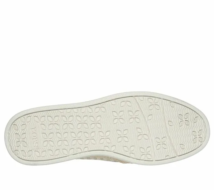 Skechers BOBS Urban Highlites 8211 Pattern Play Natural Women Canvas Shoes