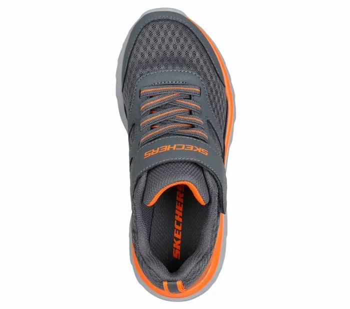 Skechers Boundless Charcoal Orange Kids Athletic Shoes and Sneakers Skechers Boundless Charcoal Orange Kids Athletic Shoes and Sneakers