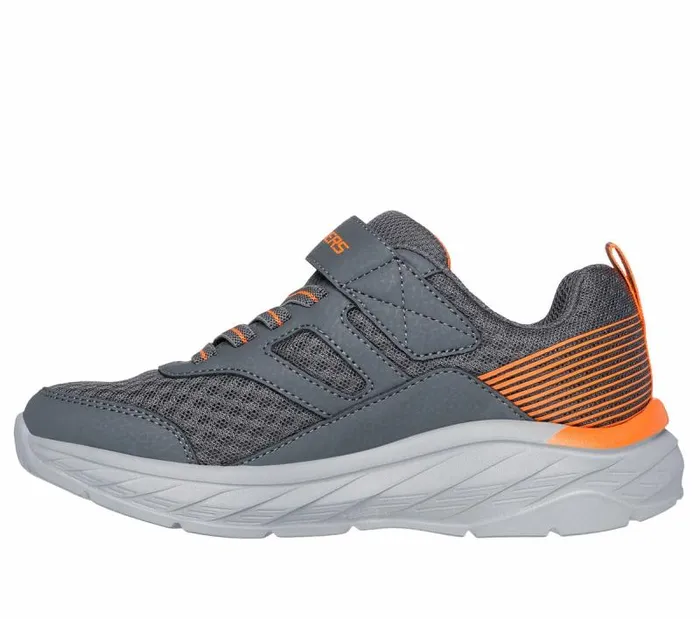 Skechers Boundless Charcoal Orange Kids Athletic Shoes and Sneakers Skechers Boundless Charcoal Orange Kids Athletic Shoes and Sneakers