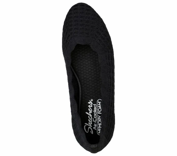 Skechers Cleo 20 8211 Forevermore Black Women Flats