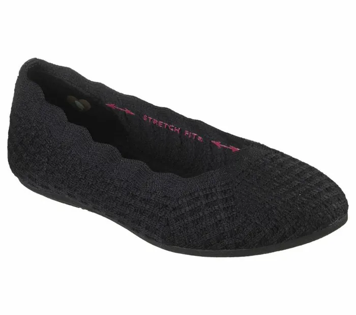 Skechers Cleo 20 8211 Forevermore Black Women Flats