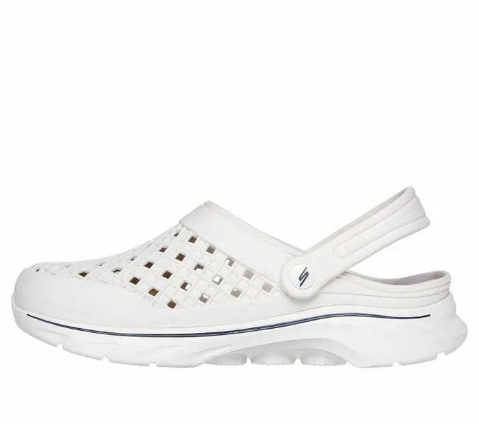 Skechers Foamies GO WALK 7 8211 Ambition White Navy Men SlipOns Skechers Foamies GO WALK 7 8211 Ambition White Navy Men SlipOns