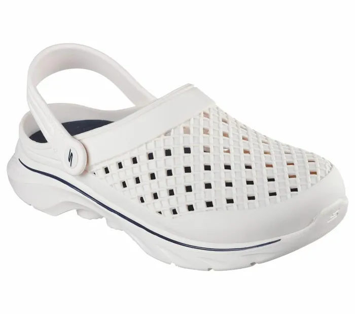 Skechers Foamies GO WALK 7 8211 Ambition White Navy Men SlipOns Skechers Foamies GO WALK 7 8211 Ambition White Navy Men SlipOns