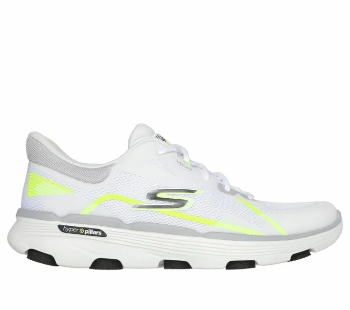 Skechers GO RUN 70 8211 Interval White Gray Men Athletic Sneakers