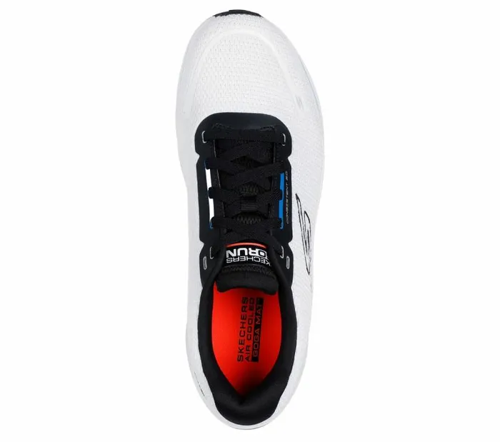Skechers GO RUN Consistent 20 8211 Flight Crew White Black Men Athletic Sneakers Skechers GO RUN Consistent 20 8211 Flight Crew White Black Men Athletic Sneakers