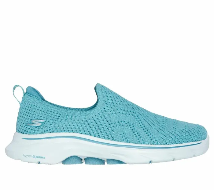 Skechers GO WALK 7 8211 Amina Aqua Women Athletic Sneakers
