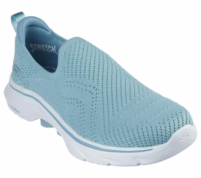 Skechers GO WALK 7 8211 Amina Aqua Women Athletic Sneakers Skechers GO WALK 7 8211 Amina Aqua Women Athletic Sneakers