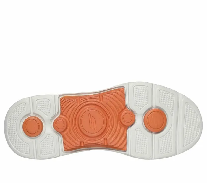 Skechers GO WALK Arch Fit 20 8211 Idyllic 2 Charcoal Orange Men Athletic Sneakers Skechers GO WALK Arch Fit 20 8211 Idyllic 2 Charcoal Orange Men Athletic Sneakers
